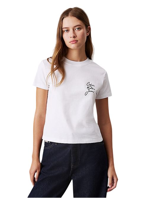 J20J224984YAF BIANCO CALVIN KLEIN | J20J224984YAF BIANCO
